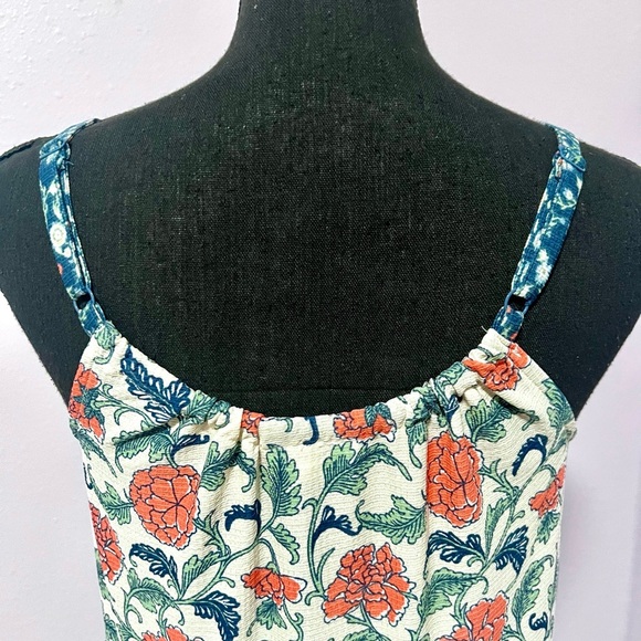 Cato Multicolored boho Tiered w/straps Sundress SMALL - Picture 3 of 8